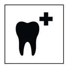 Pictogram van tandarts zorg in Gravoply