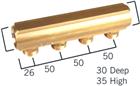 Henco CV/perslucht/tap/koelwater verdeler | VEK-060502-Z