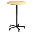 Ronde vergadertafel 80 cm in hoogte verstelbaar