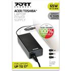 Voeding 65 W voor laptop Acer, Toshiba - Port Connect