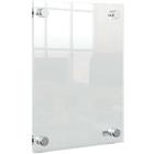 Wandgemonteerd poster frame Premium Plus - transparant acryl - Nobo
