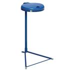 Standaardafvalzakhouder blauw met deksel - 120 L