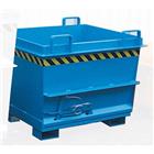 Bodemklepcontainer blauw - BKB - 1 compartiment - Op sokkel - 500 tot 1000 l