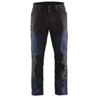 Service werkbroek met stretch 1456 - donker marineblauw/zwart