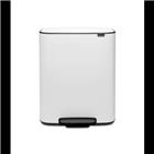 Pedaalemmer Bo 2 x 30 liter wit_Brabantia