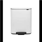 Pedaalemmer Bo 60 liter wit_Brabantia