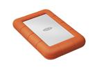 LaCie Rugged Mini externe harde schijf 1000 GB Oranje, Zilver