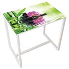 Hoge vergadertafel Easy Office, 4 personen, kleur: decoratie - Manutan Expert