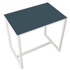 Hoge vergadertafel Easy Office, 4 personen, effen kleur - Manutan Expert