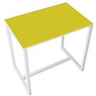 Hoge vergadertafel Easy Office, 4 personen, effen kleur - Manutan Expert