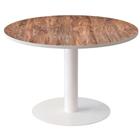 Vergadertafel Easy Office rond, kleur: decoratie - Manutan Expert