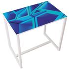 Hoge vergadertafel Easy Office, 4 personen, kleur: decoratie - Manutan Expert