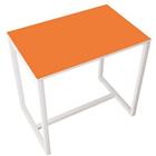 Hoge vergadertafel Easy Office, 4 personen, effen kleur - Manutan Expert