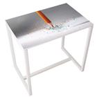 Hoge vergadertafel Easy Office, 4 personen, kleur: decoratie - Manutan Expert