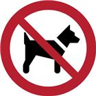 Pictogram Honden niet toegestaan