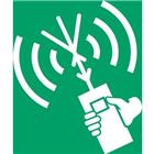 Pictogram 2-zijdige VHF radiotelefoon