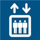 Pictogram Lift omhoog en omlaag