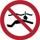 Pictogram Verboden te snorkelen