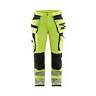 Werkbroek High Vis met 4-weg stretch 1997 - geel/zwart