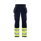 Dames High Vis 4-weg stretch werkbroek - Blåkläder