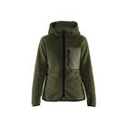 Dames Pile hoodie Autumn green - Blåkläder