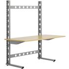 Basisstelling - breedte 920 mm - grijs aluminium - Bito