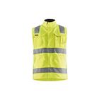 Werkvest Ongevoerd High Vis 8505 - Geel/Marineblauw