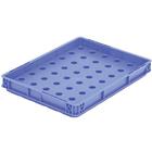 Tray in euro-afmeting T43W LxBxH 399x299x50 mm - blauw - Bito