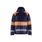 Hi-Vis winter jacket class1 Marineblauw/Oranje - Blåkläder