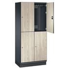 Lockerkast Cambio S6000 op sokkel deur HPL decor - CP