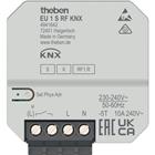 KNX 1-voudige RF verwarmingsactor voor elektrische verwarming KNX (EU 1 S RF KNX)