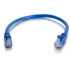 Cbl/1M Mlded/Btd Blue CAT5E PVC UTP PAT