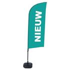 Beach Flag Alu Wind Complete Set Nieuw