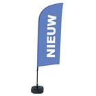 Beach Flag Alu Wind Complete Set Nieuw