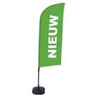 Beach Flag Alu Wind Complete Set Nieuw