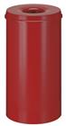 Vlamdovende papierbak 50 ltr | rood | VB 105000