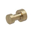 Geesa Nemox handdoekhaak, met 1 haak, rvs, gecoat, hxdxl 20x20x30mm, goud geborsteld