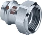 Viega Temponox Fitting met 2 aansluitingen | 811303