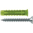 Spreidplug SX Green met schroeven - 45 stuks - Fischer