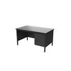 Bureau Confort 2 met ladeblok 3 laden - 140 cm