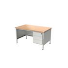 Bureau Confort 2 met ladeblok 3 laden - 140 cm