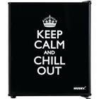 Mini koelkast zwart keep calm design - Husky