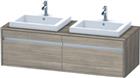 Duravit Ketho Wastafelonderkast | KT6797B3535