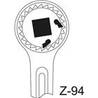 Tandwielratel 3/8 200mm 3093Z - Gedore