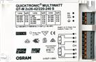 Osram Quicktronic Voorschakelapparaat | 4008321110022