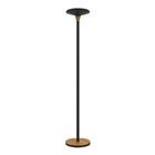 Vloerlamp Baly Bamboo, led lamp - zwart - Unilux