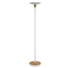Vloerlamp Baly Bamboo, led lamp - wit -  Unilux
