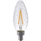 Ledlamp E14 Twisted Candle C35 E14 1.5 tot 4 W dimbaar - SPL