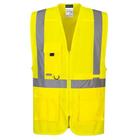 Vest Executive Hi-Vis met Tablet zak - Portwest