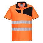 Poloshirt PW2 Hi-Vis K/M - Portwest